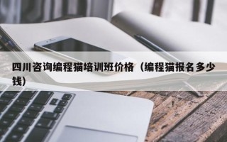 四川咨询编程猫培训班价格（编程猫报名多少钱）