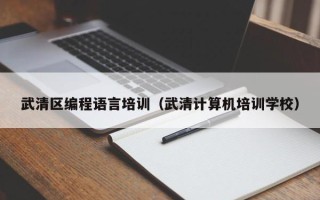武清区编程语言培训（武清计算机培训学校）